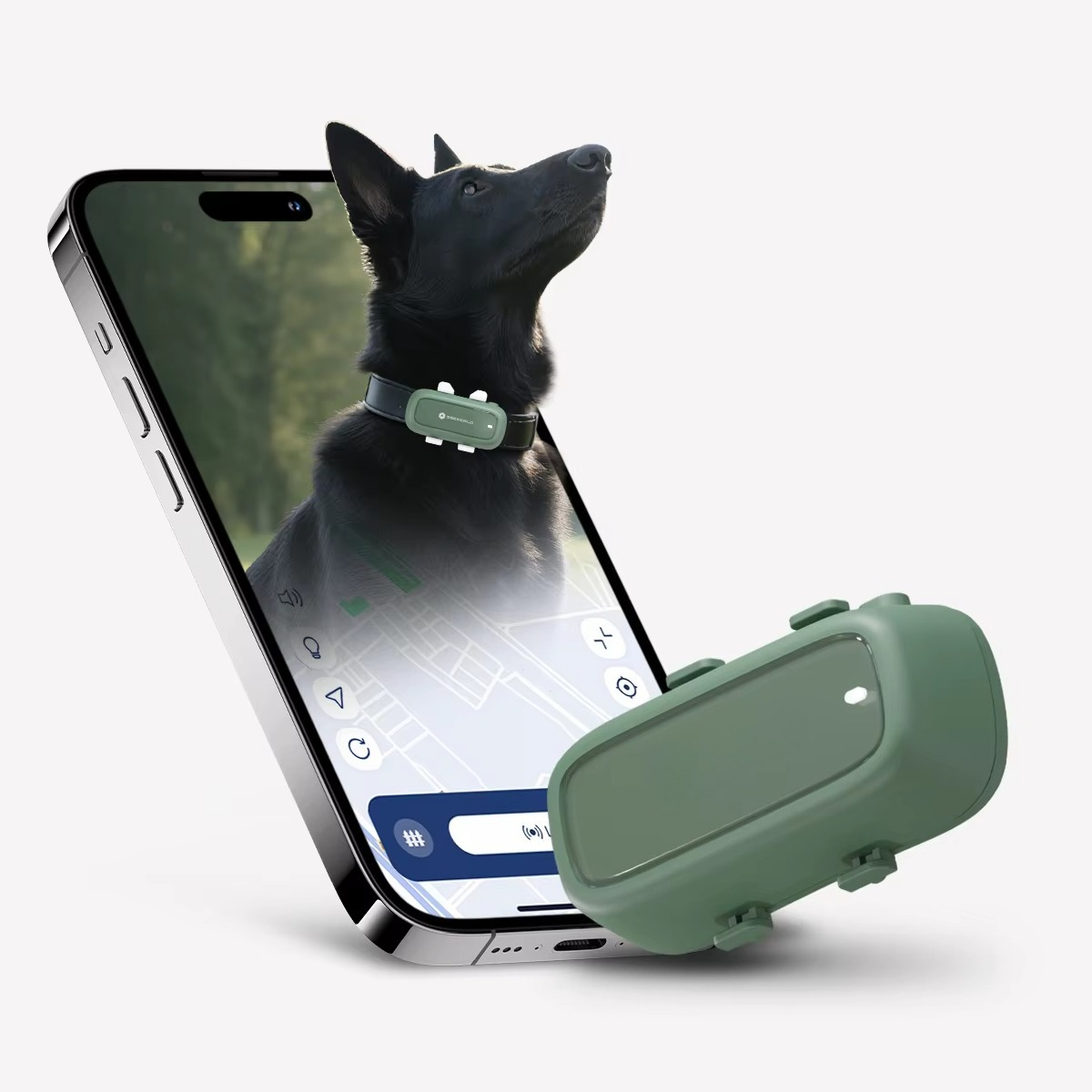 Outdoor Hunting Dogs - Rechargeable Electric Outdoor GPS Tracking Collar