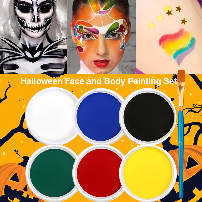 Camo Face Paint - Single-color water-soluble face and body paint