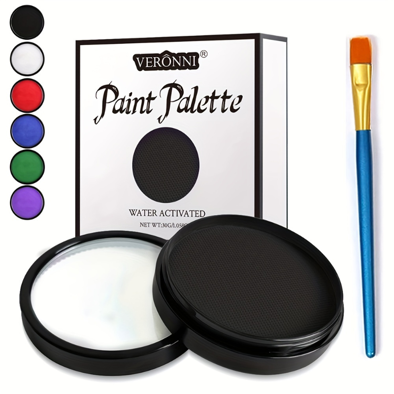 Camo Face Paint - 30g Water-Activated Monochromatic Face & Body