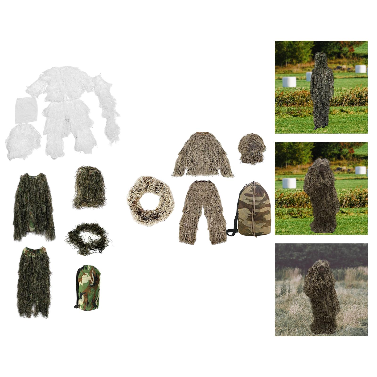 Hunting Outdoor Apparel - Kids Ghillie Suit Apparel Fancy Dress