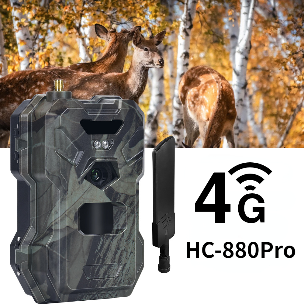 Outdoor Hunting Camera Wireless - HC-880Pro Outdoor 4G 30MP HD 2K
