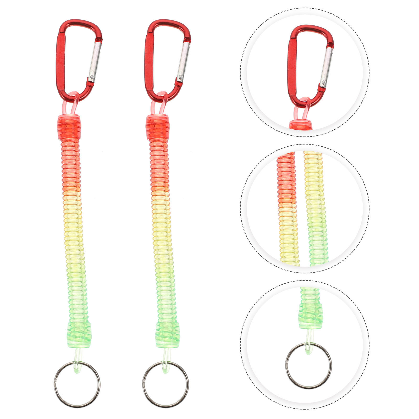 5Pcs Linking Buckle Spring Rop – Is Hunting Outdoor Recreation Bewertung und Preis