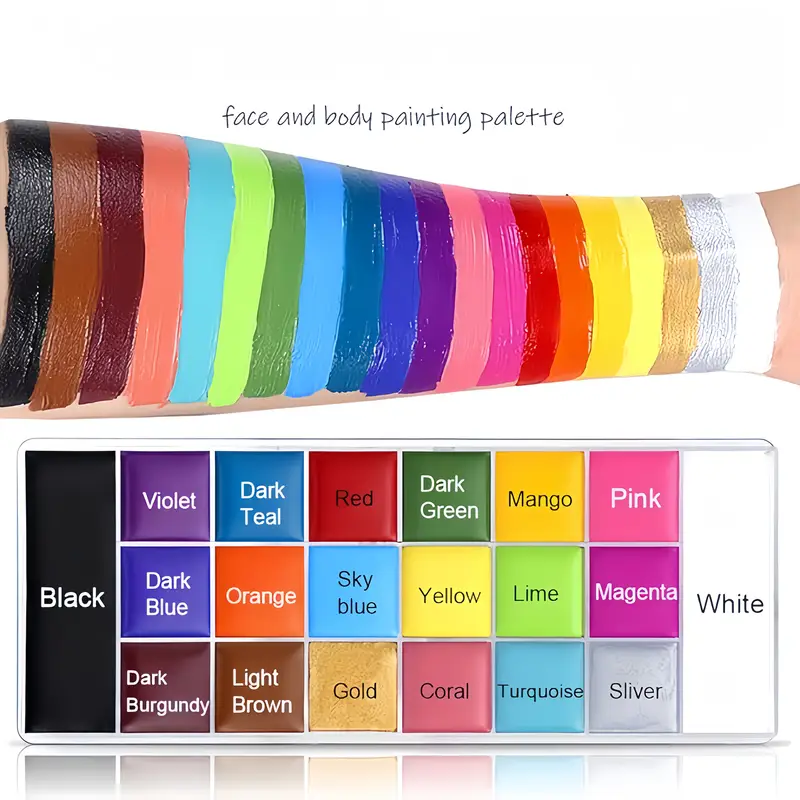 20 Color Face & Body Paint Pal – Camo Face Paint Bewertung und Preis