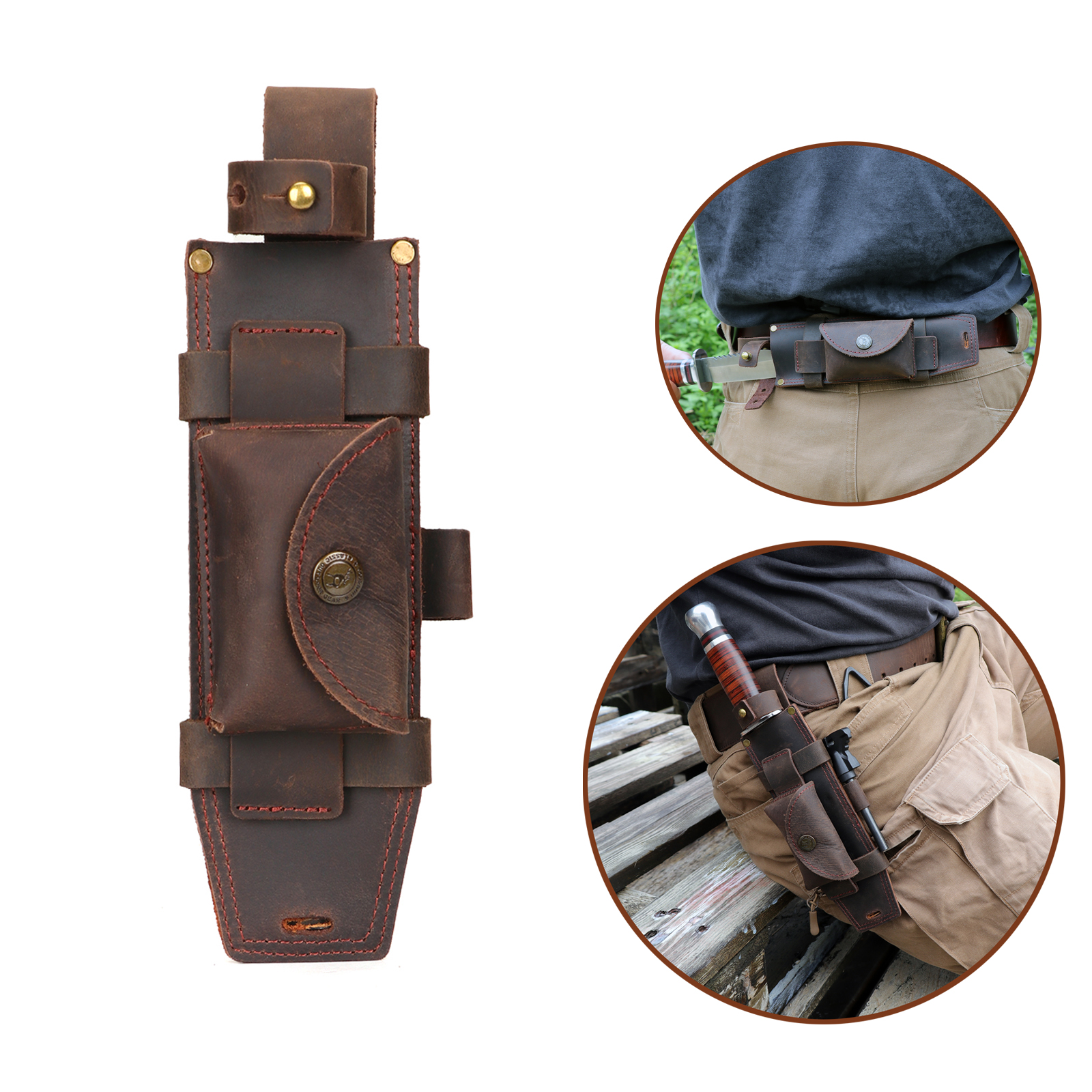 Tourbon Camping Leather thKnif – Knife Hunting Fixed Blade Bewertung und Preis