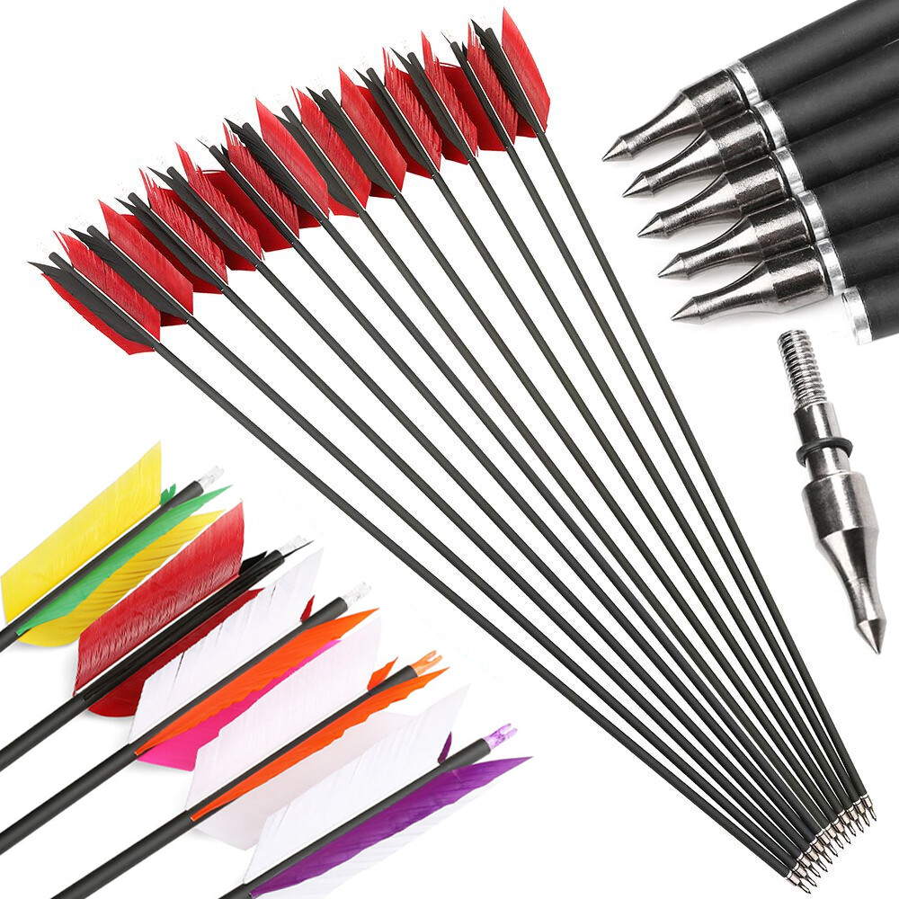 Archery Arrows 12pcs 31.6inch  – Arrow Carbon Shaft Bewertung und Preis