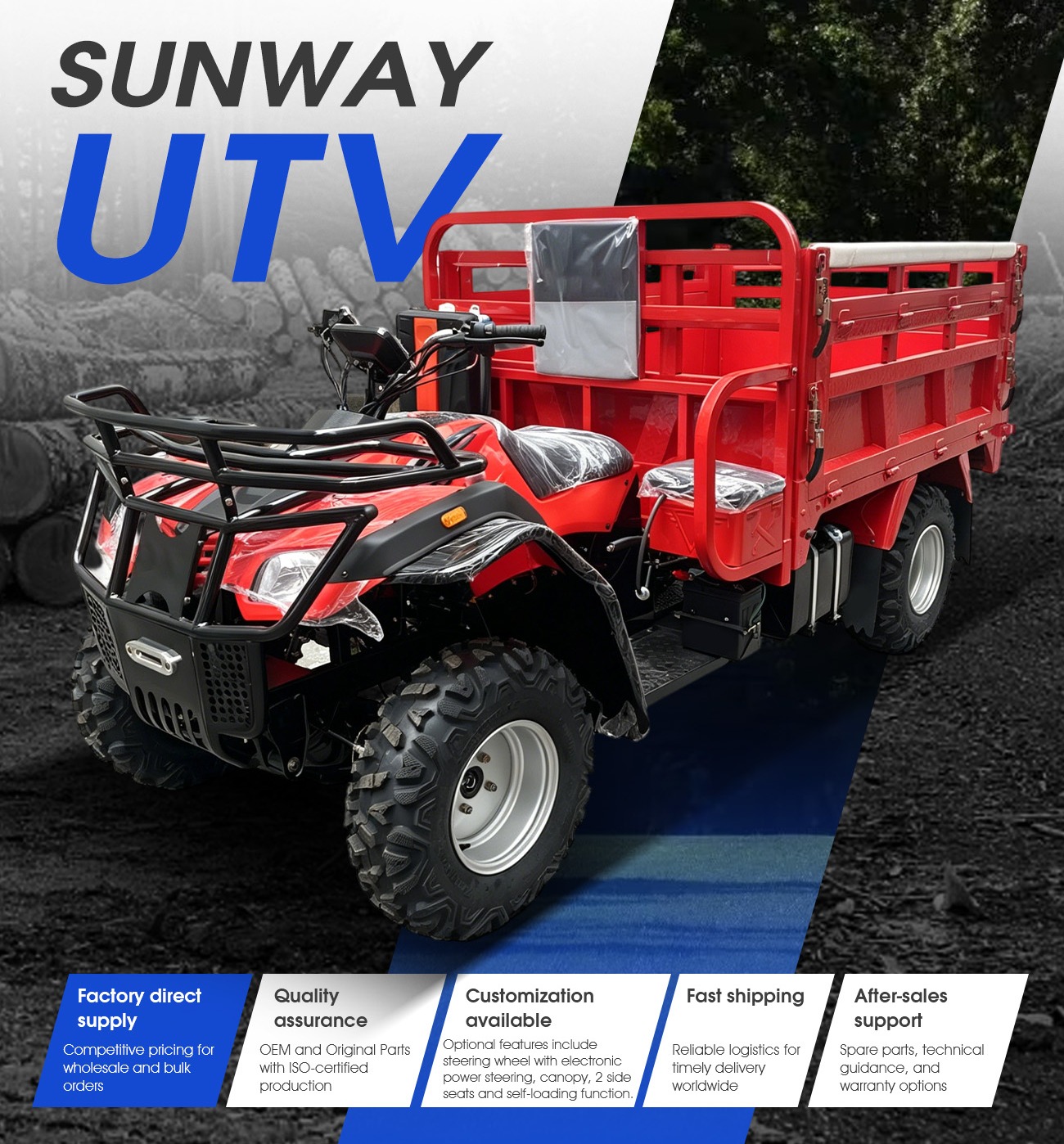 High Performance 4x4 Drive Far – Outdoor Hunting Vehicle Bewertung und Preis