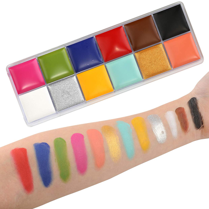 12/20 Colors Face Body Paintin – Camo Face Paint Bewertung und Preis