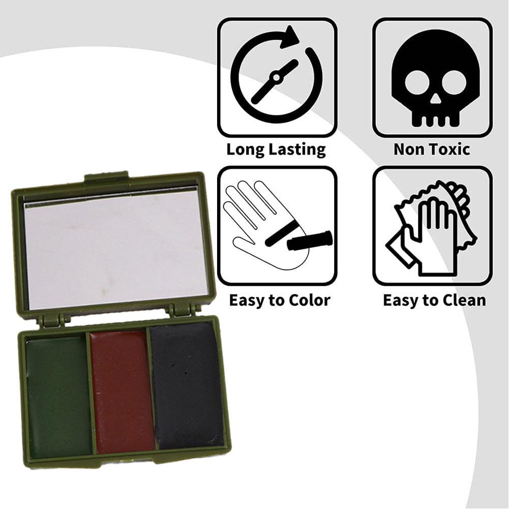 1/3/5PCS Portable Camouflage F – Camo Face Paint Bewertung und Preis