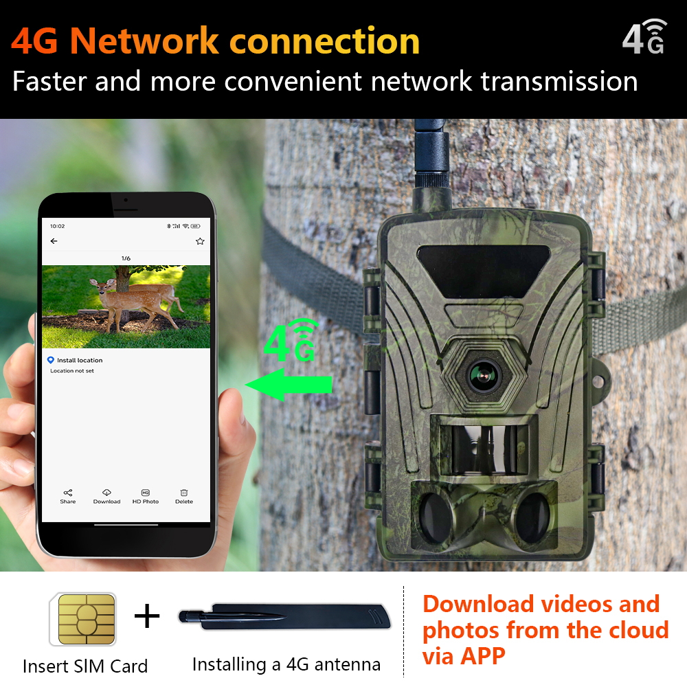 PR802LTE 4G Hunting Trail Came – Outdoor Hunting Camera Wireless Bewertung und Preis