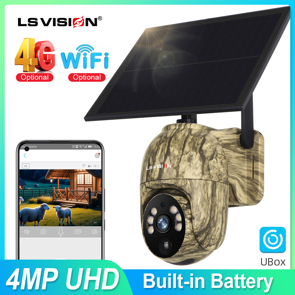 LS VISION 2K Solar Security Ca – Outdoor Hunting Camera Wireless Bewertung und Preis