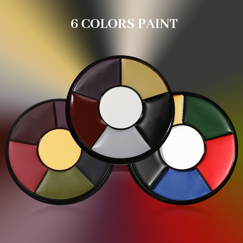 6 Color Oil Face Paint palette – Camo Face Paint Bewertung und Preis