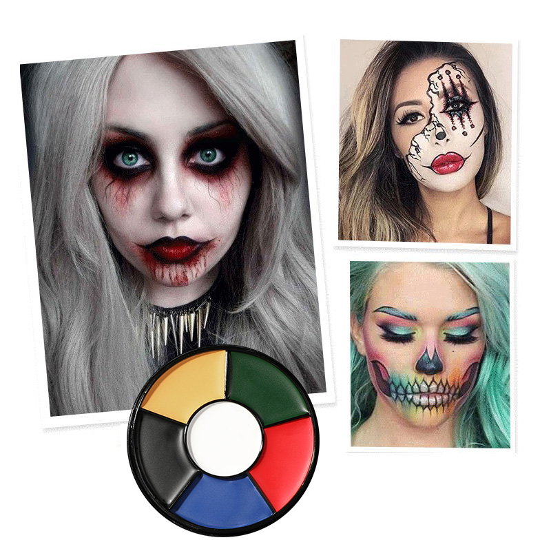 6 Color Oil Face Paint palette – Camo Face Paint Bewertung und Preis