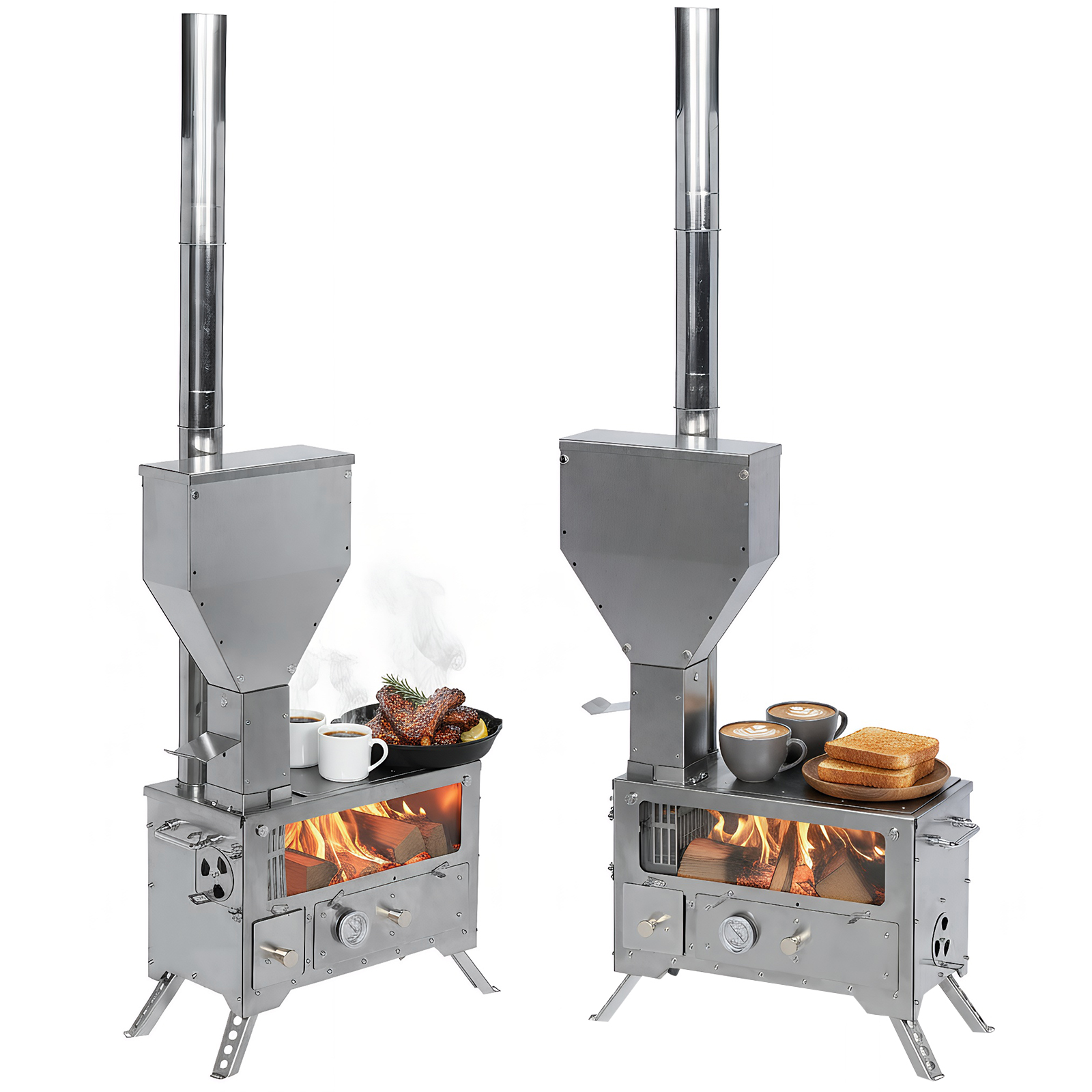 Portable Wood-Burning Camp Sto – Hunting Fishing Outdoor Bewertung und Preis