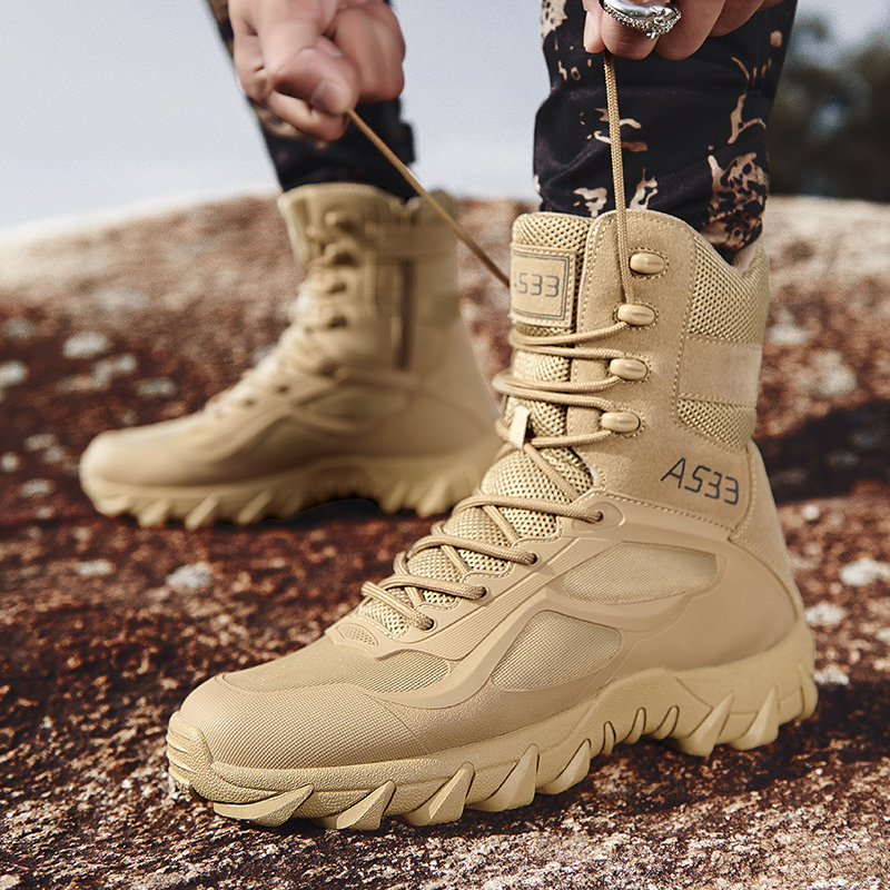 Men Tactical Boot Safety Anti- – Hunting Outdoor Brands Bewertung und Preis