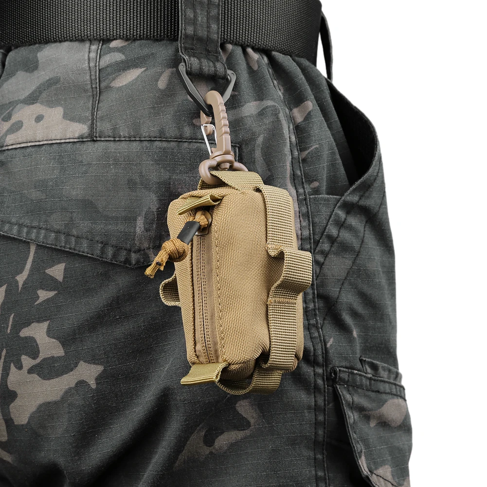 Tactical EDC Pouch Zipper Key  – Hunting Outdoors Card Bewertung und Preis