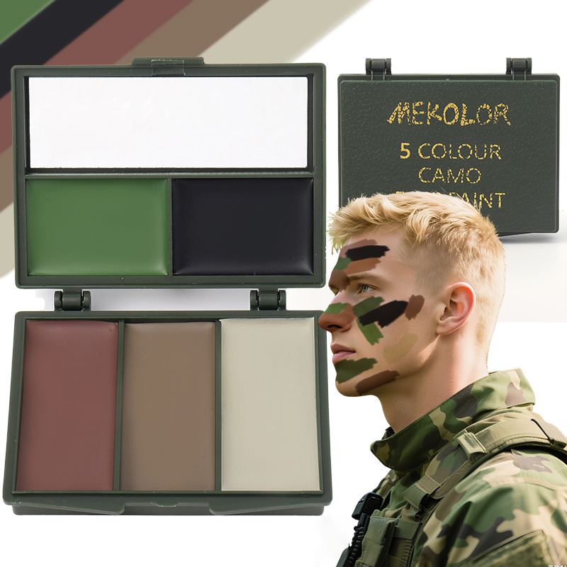 5-Color Camouflage, Face Paint – Camo Face Paint Bewertung und Preis