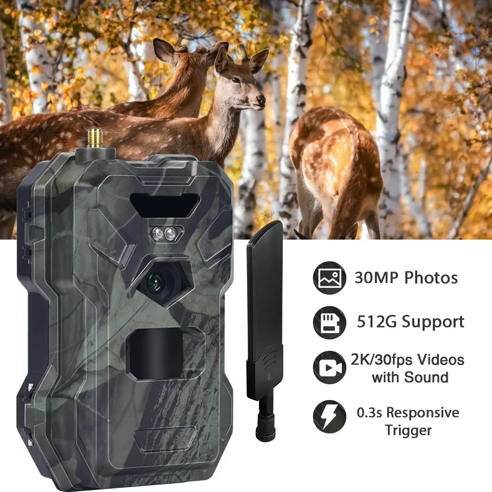 HC-880Pro 4G 30MP HD 2K Night  – Outdoor Hunting Camera Wireless Bewertung und Preis