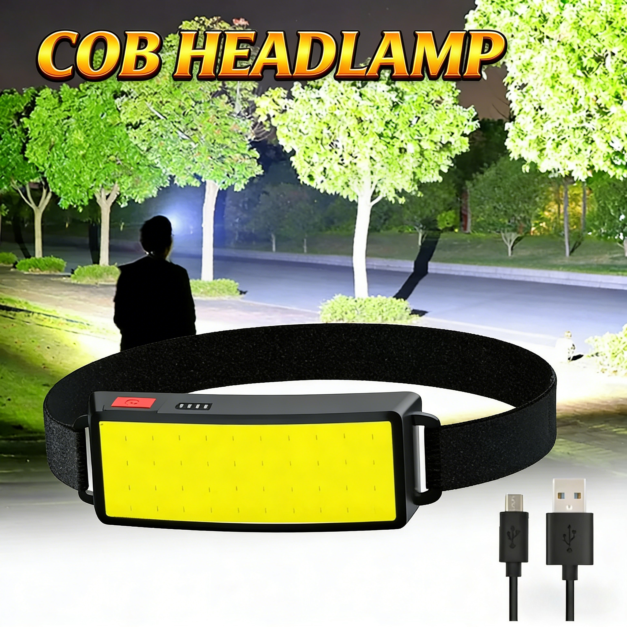 COB Portable LED Headlights Ou – Hunting Fishing Outdoor Bewertung und Preis