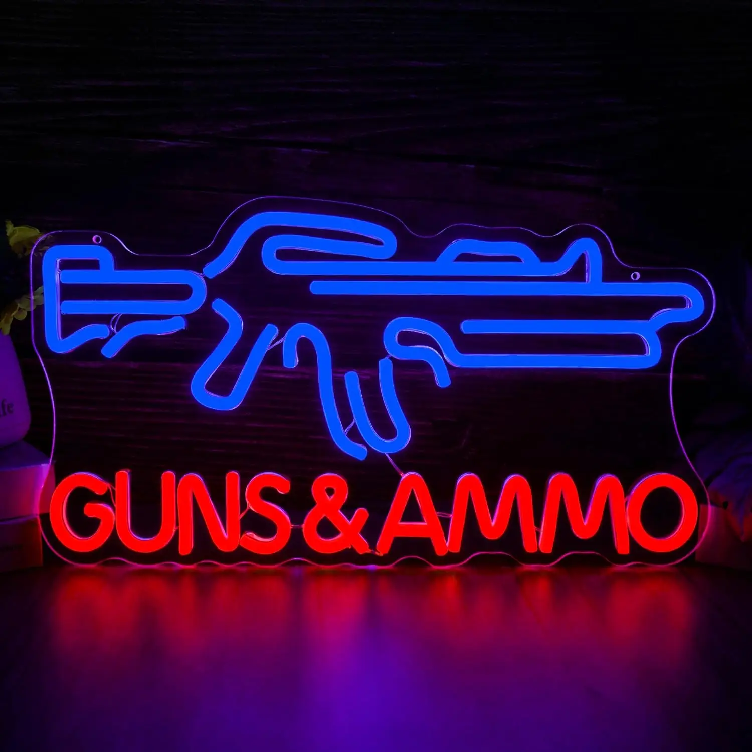 Gun Shop Neon Sign USB Powered – Hunting Outdoor Store Bewertung und Preis
