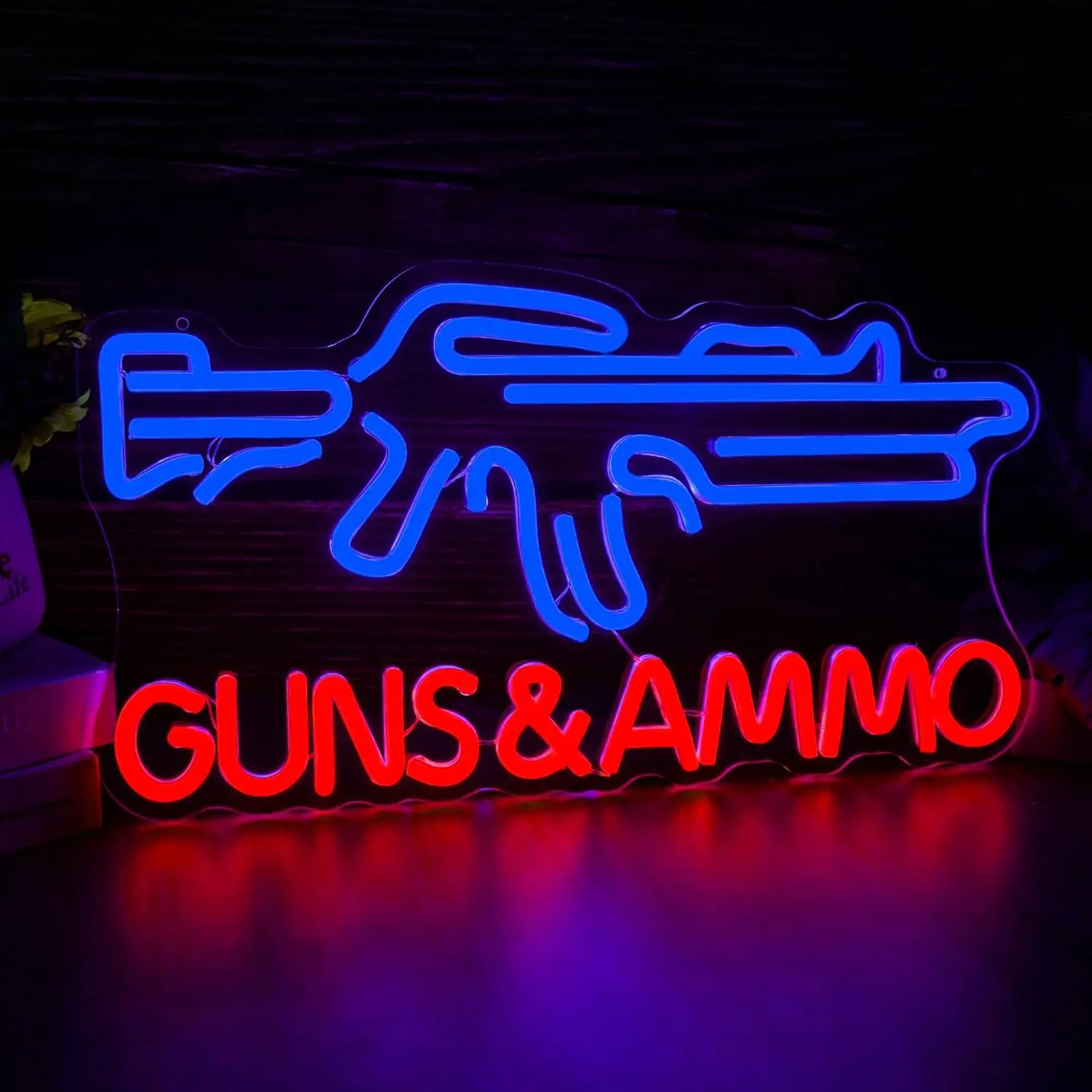 Gun Shop Neon Sign USB Powered – Hunting Outdoor Store Bewertung und Preis