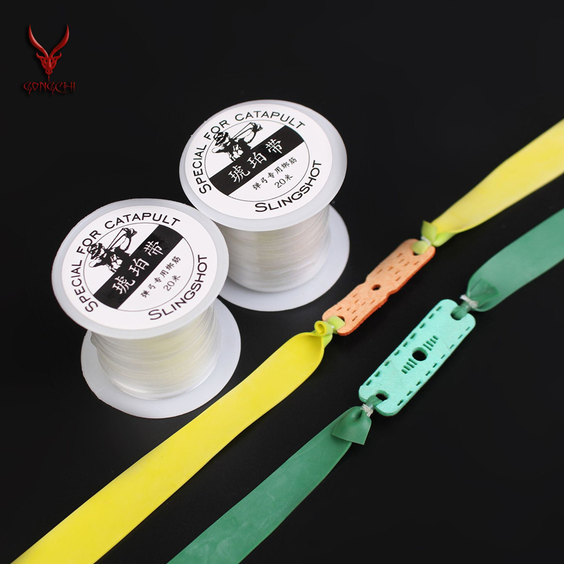 Amber Belt Tied Tendon Slingsh – Hunting Outdoors Card Bewertung und Preis
