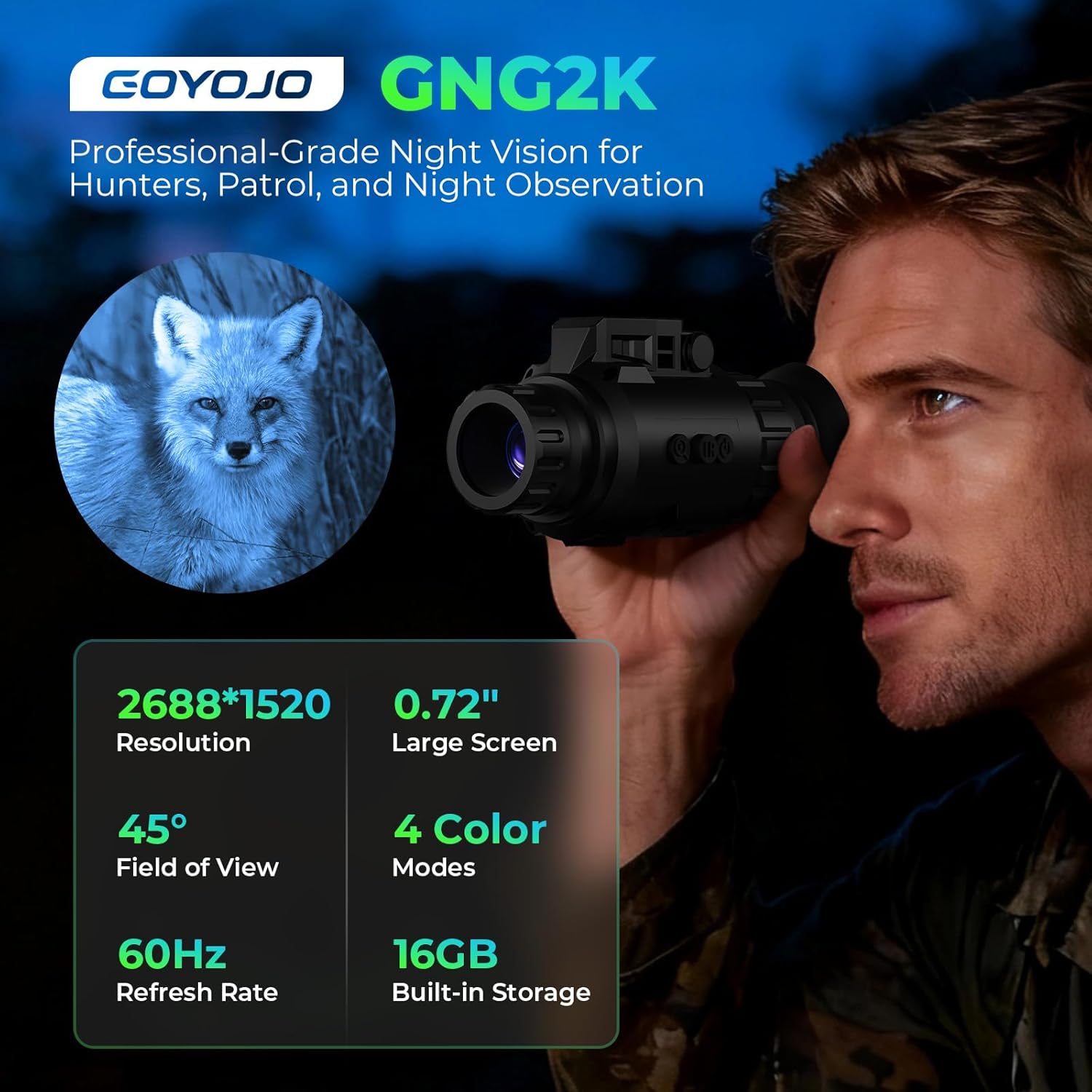 GNG2K Digital Night Vision Mon – Monocular Night Vision Bewertung und Preis