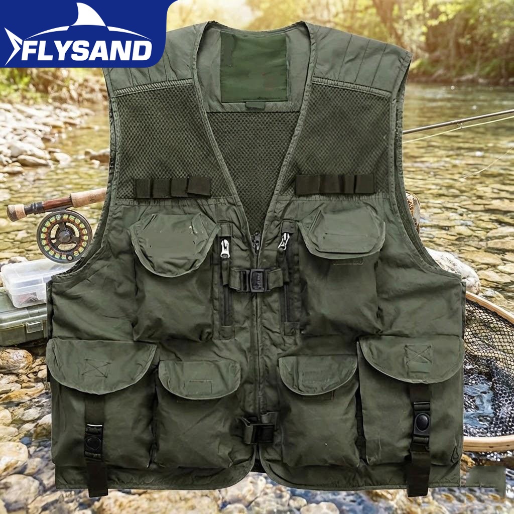 Men Fishing Vest 10 Pockets Br – Hunting Outdoor Apparel Bewertung und Preis