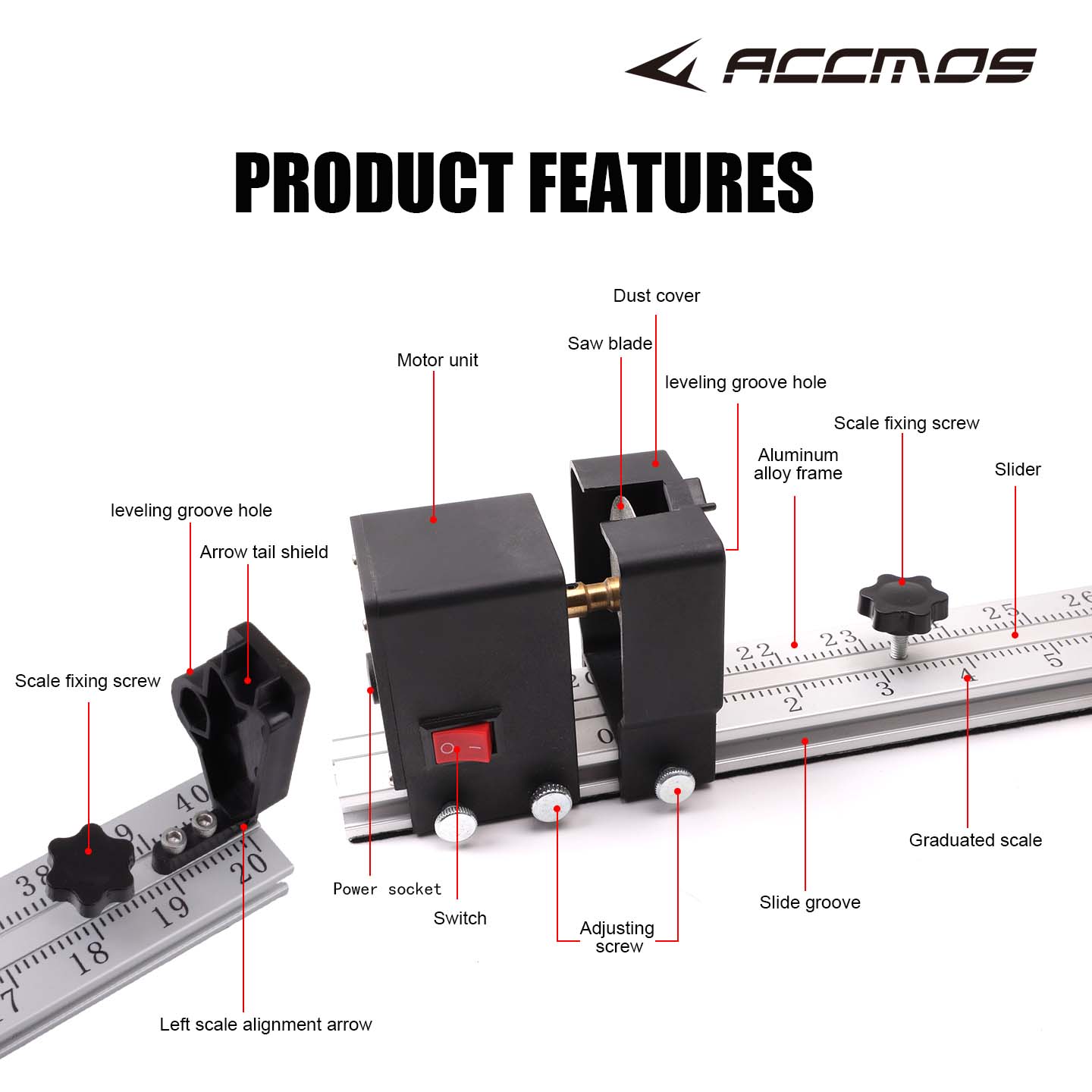 ACCMOS Professional Electric A – Arrow Carbon Shaft Bewertung und Preis