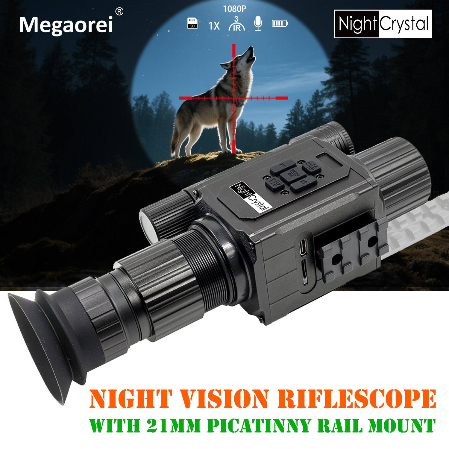 Megaorei NK008 Plus NightCryst – Monocular Night Vision Bewertung und Preis