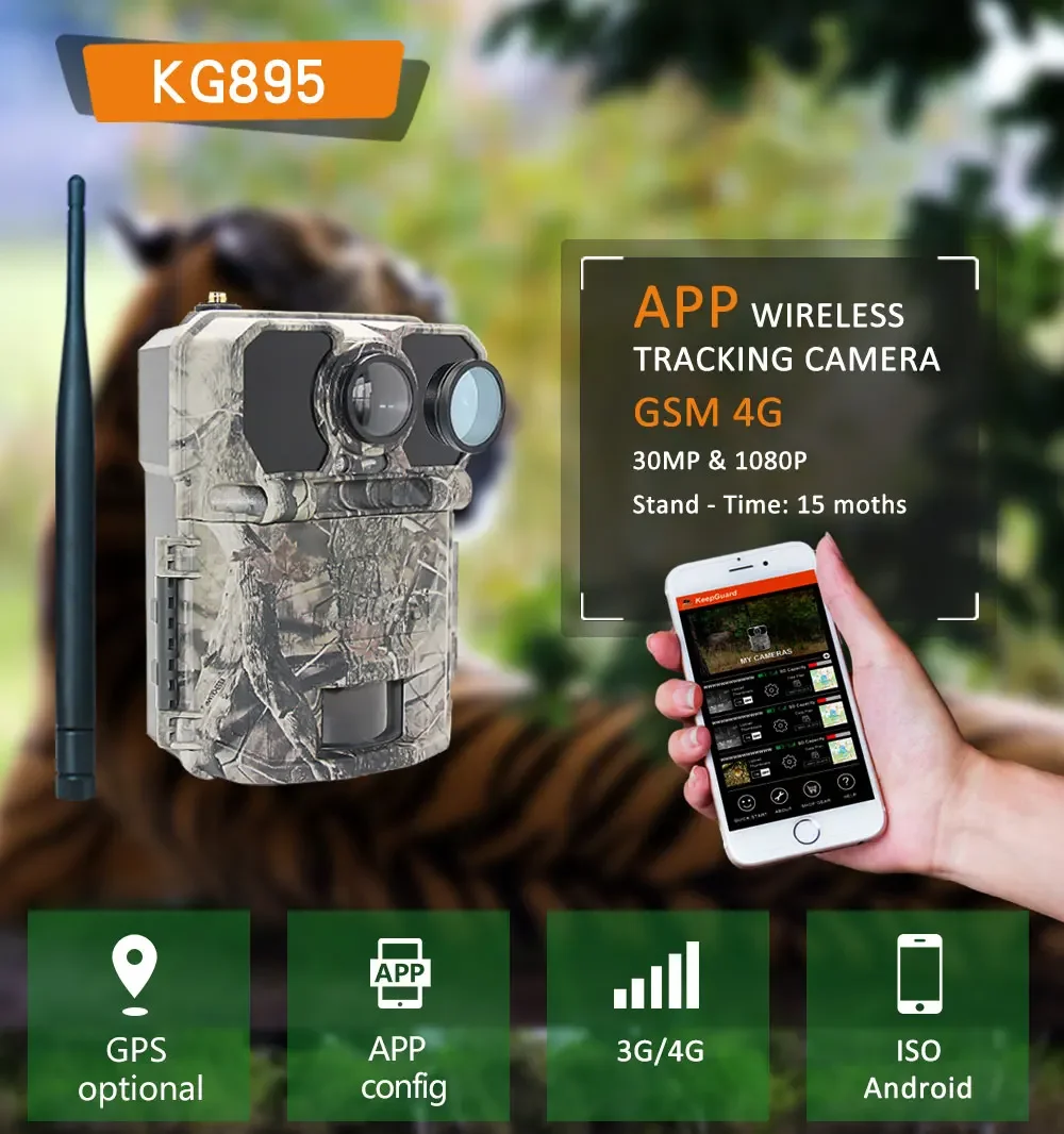 4G Hunting Trail Camera 30MP/1 – Outdoor Hunting Camera Wireless Bewertung und Preis