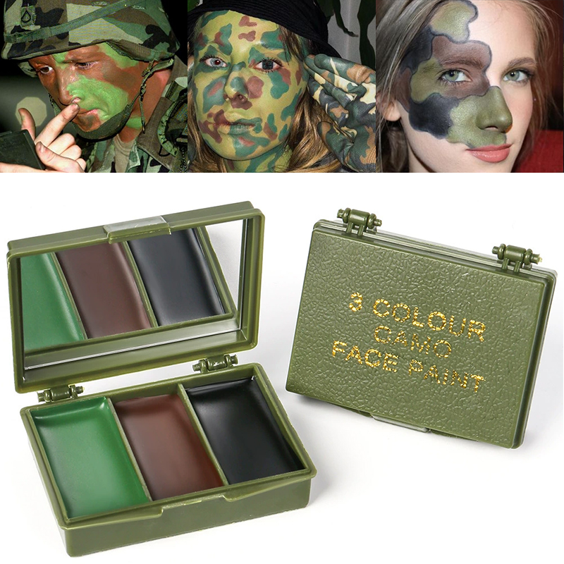 3-color camouflage face painti – Camo Face Paint Bewertung und Preis