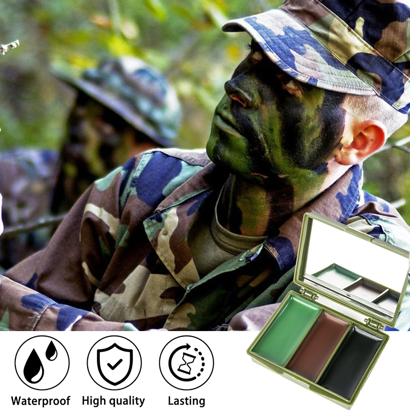 3-color camouflage face painti – Camo Face Paint Bewertung und Preis