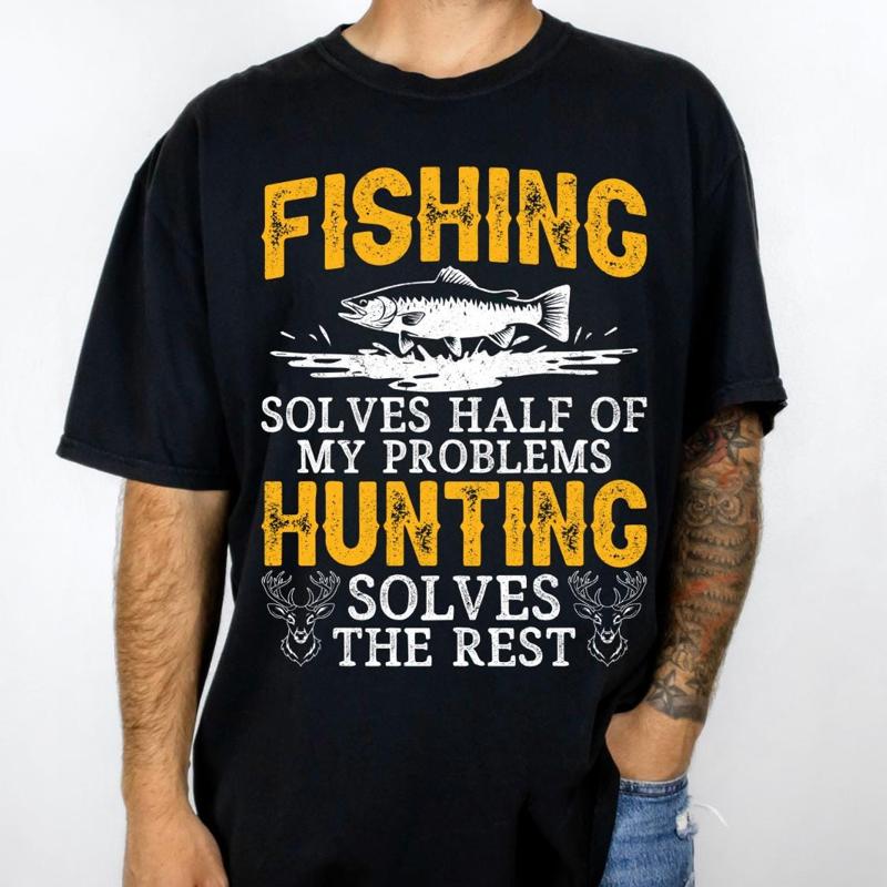 Fishing And Hunting T Shirt Ou – Hunting Fishing Outdoor Bewertung und Preis