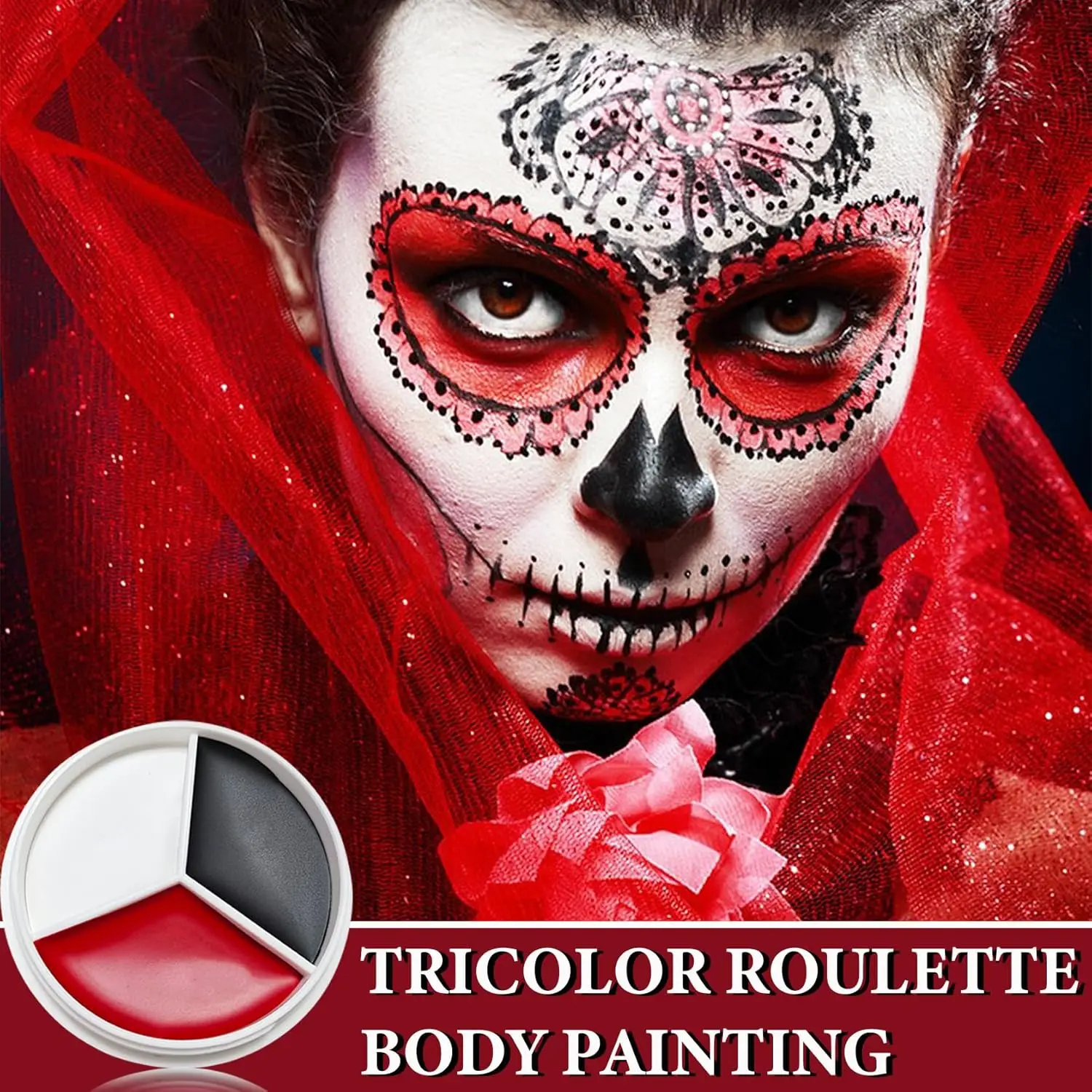 Halloween Makeup Palette Face  – Camo Face Paint Bewertung und Preis
