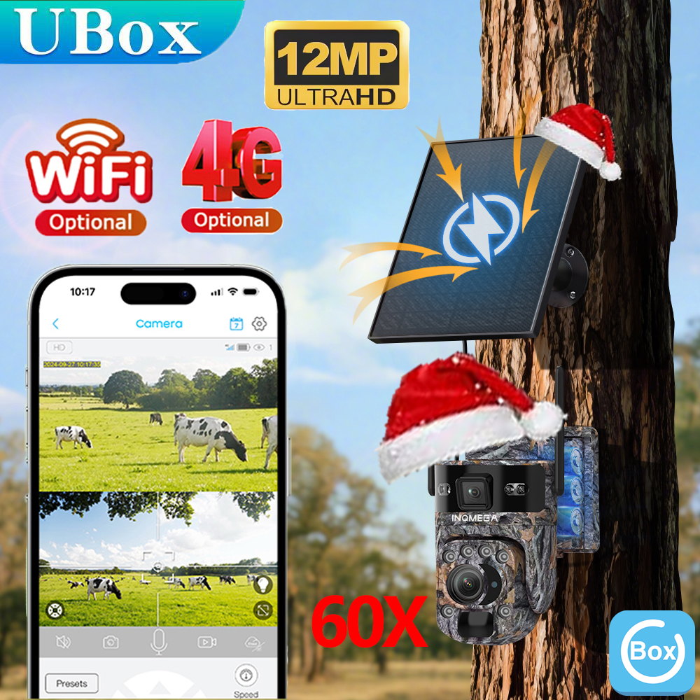 INQMEGA  6K 12MP 4G Solar Hunt – Outdoor Hunting Camera Wireless Bewertung und Preis