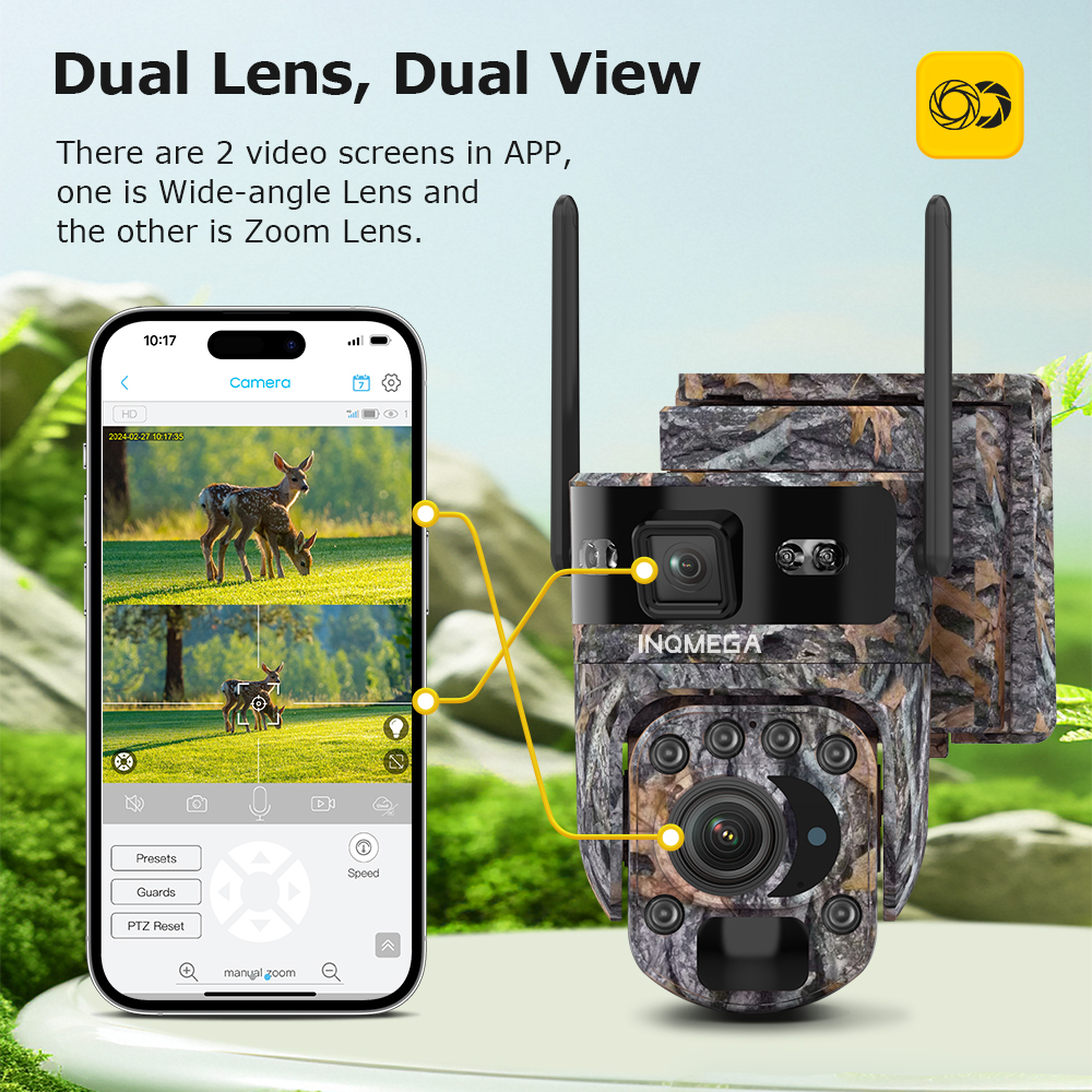 INQMEGA  6K 12MP 4G Solar Hunt – Outdoor Hunting Camera Wireless Bewertung und Preis