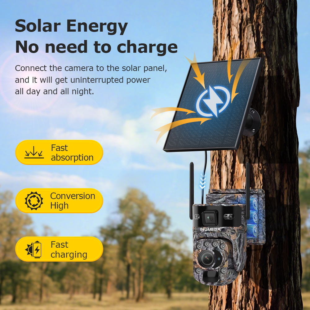 INQMEGA  6K 12MP 4G Solar Hunt – Outdoor Hunting Camera Wireless Bewertung und Preis
