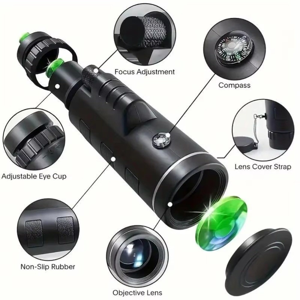 Zoom Telescope Monocular with  – Monocular Night Vision Bewertung und Preis