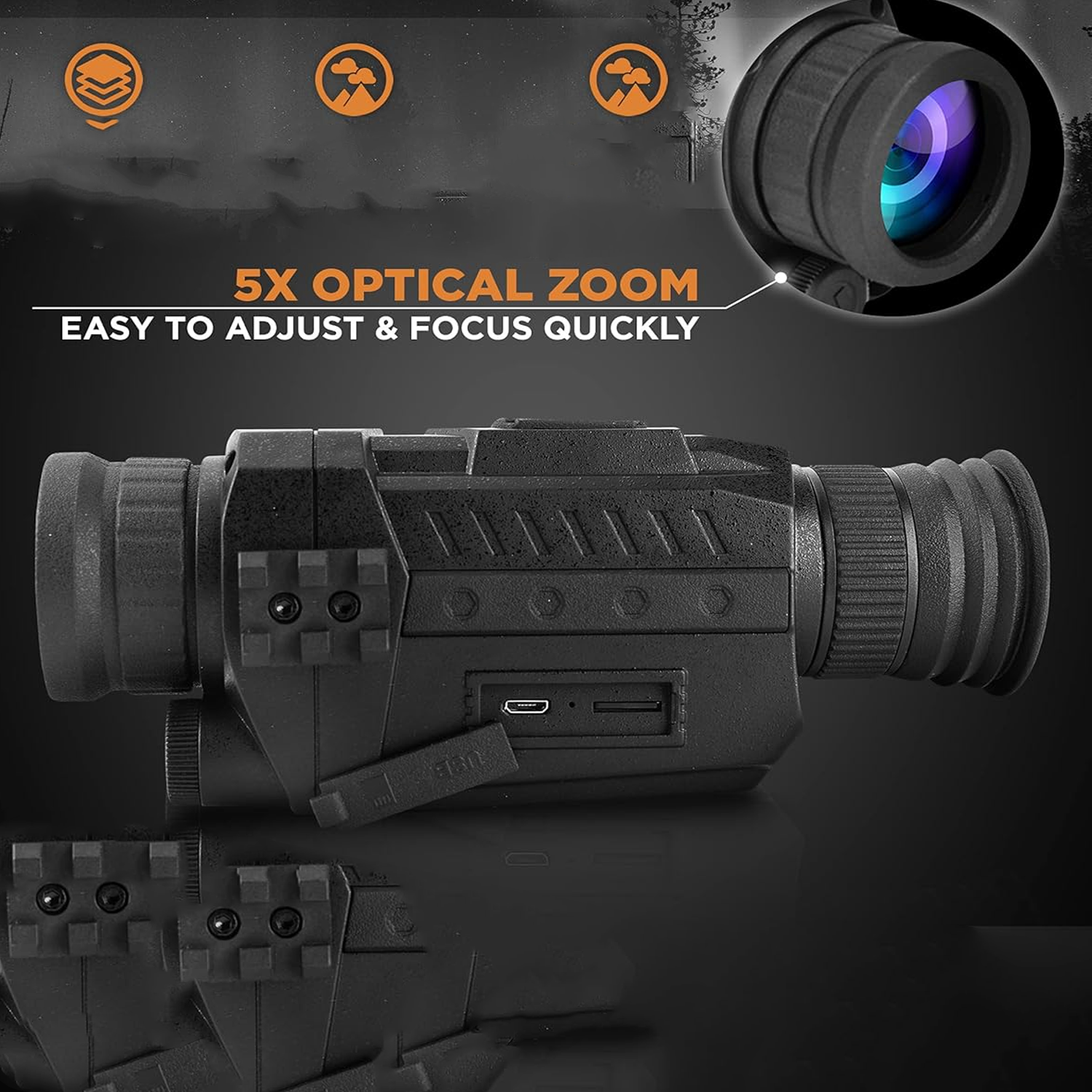 SUNCORE NV0535 Upgrade Version – Monocular Night Vision Bewertung und Preis