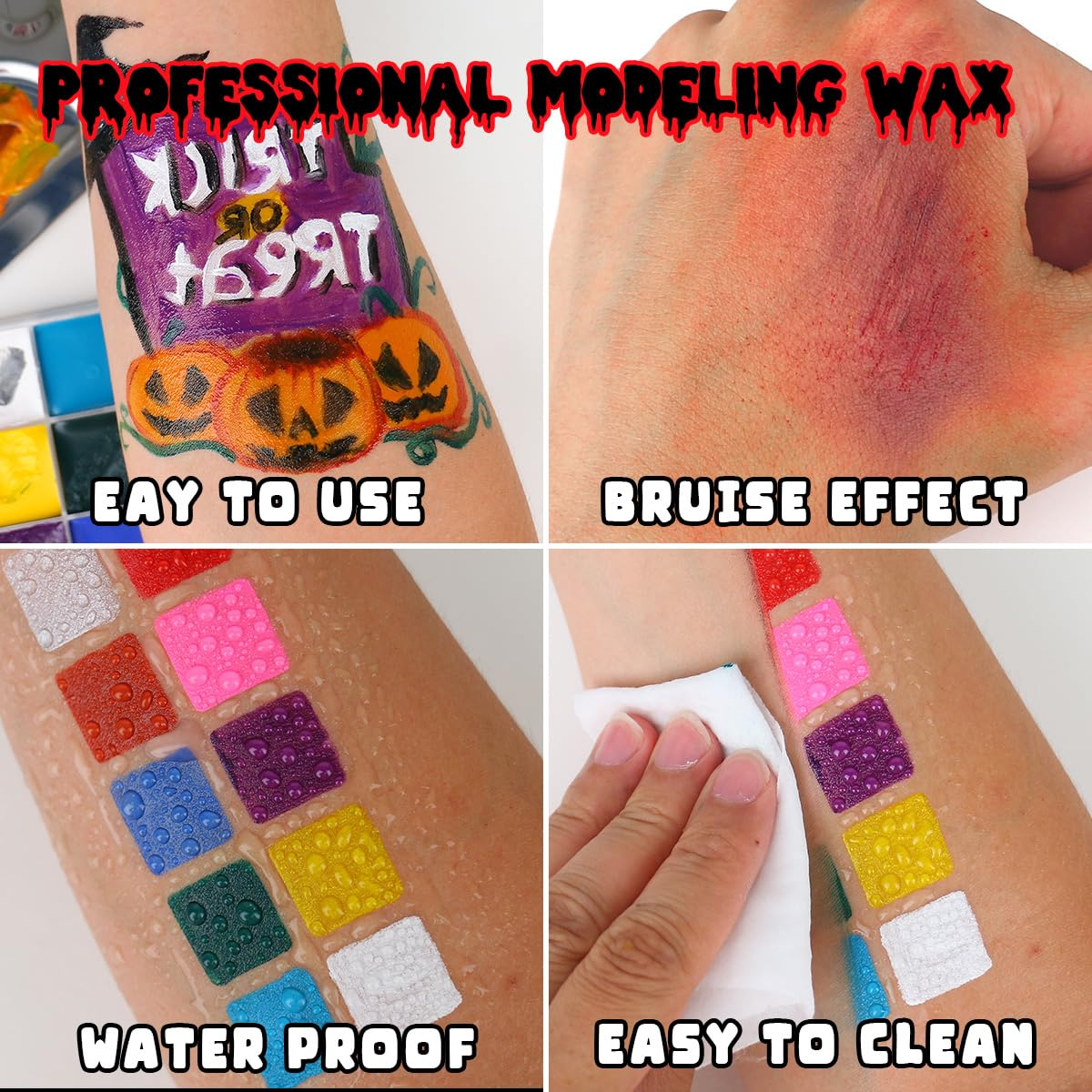 Bowitzki SFX Face Body Paint , – Camo Face Paint Bewertung und Preis