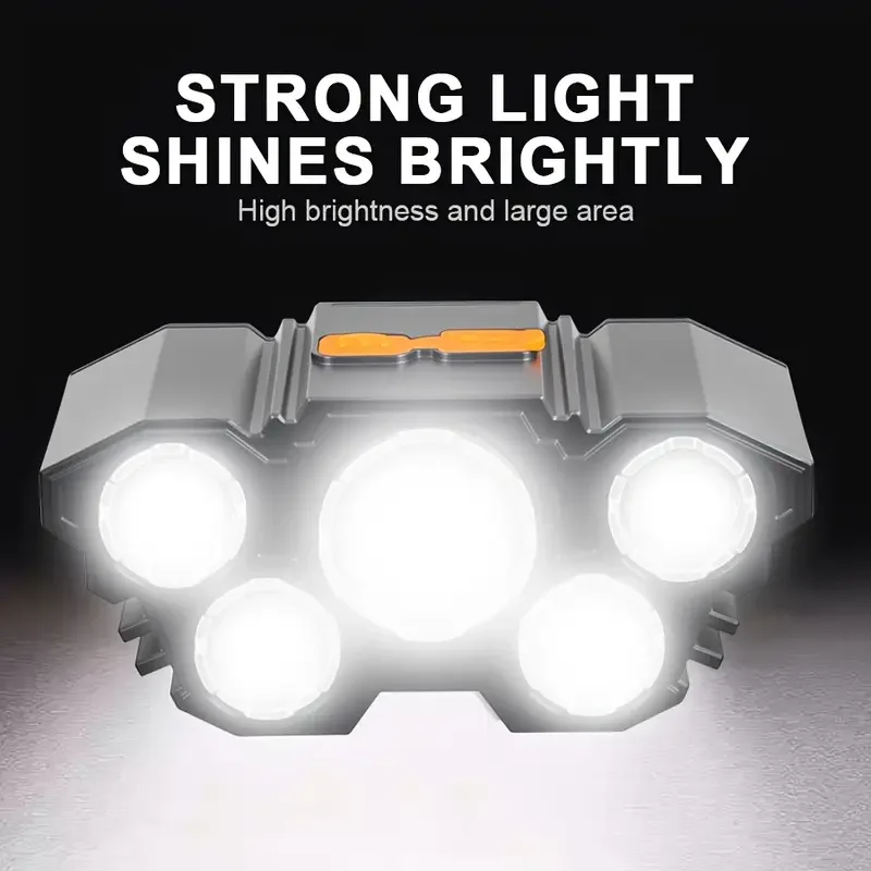 Portable 5LED Outdoor Headlamp – Hunting Fishing Outdoor Bewertung und Preis